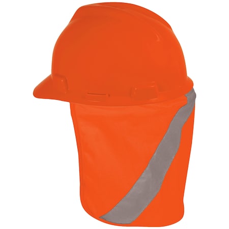 Orange, Non-ANSI Compliant, Hard Hat Nape Protector